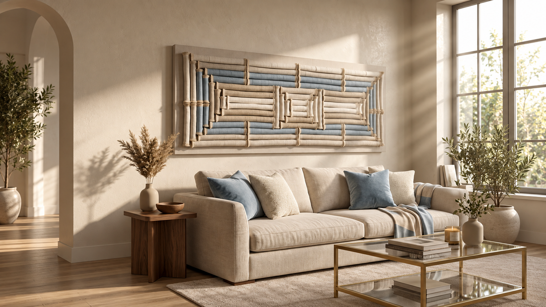How to Choose the Right Size Wall Art Above a Sofa