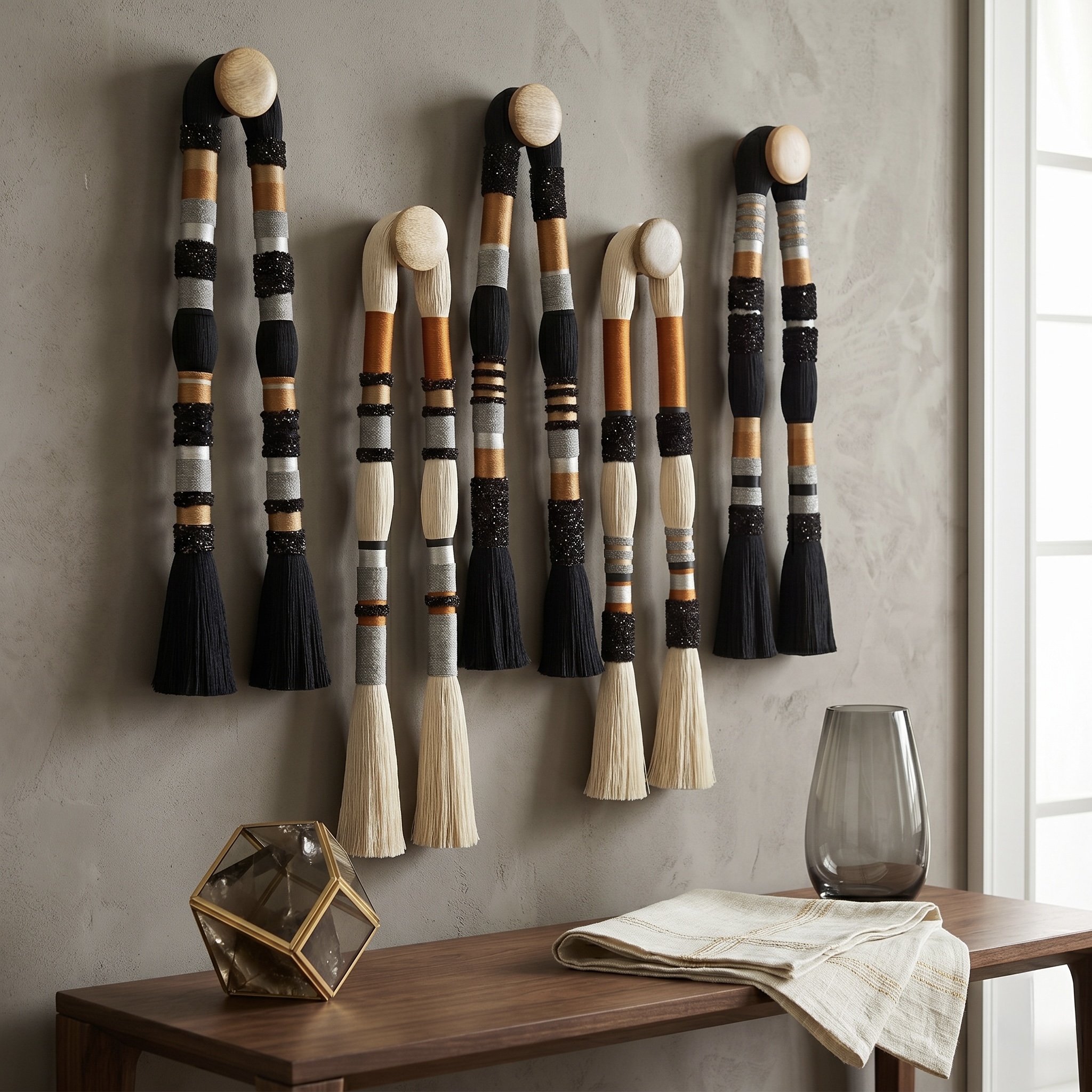 Gemini_Generated_Image_jxe5jfjxe5jfjxe5 Black Wooden Hanger - Image 1